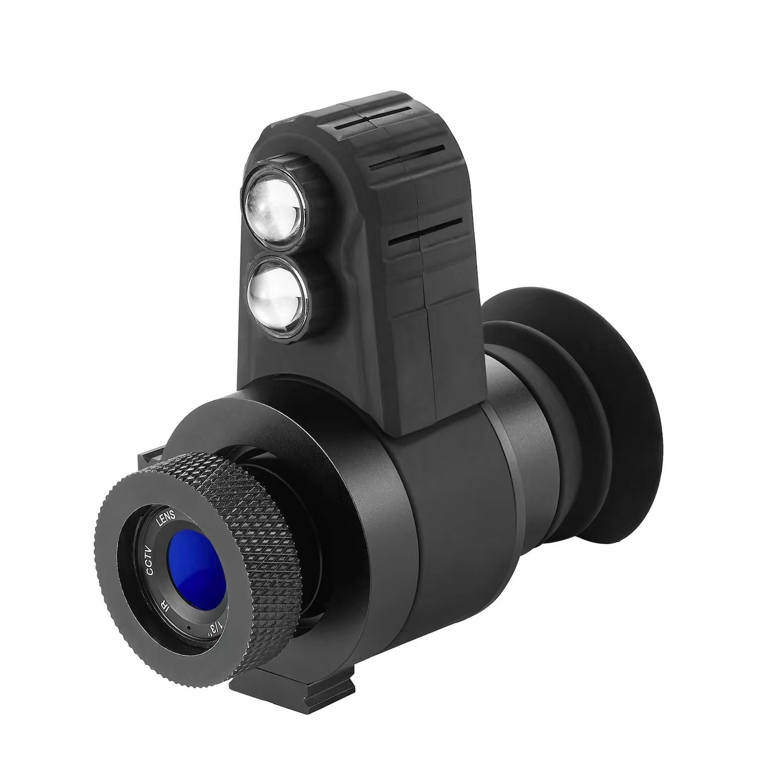 Cluzine - HD Night Vision & Thermal Imaging Dual-Use Telescope with IR Crosshair Reticle for Outdoor Hunting