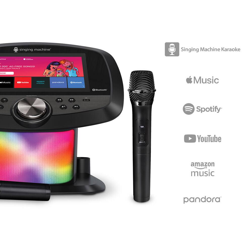 Singing Machine Karaoke

- Singing Machine Karaoke
- Music
- Spotify
- YouTube
- Amazon Music
- Pandora