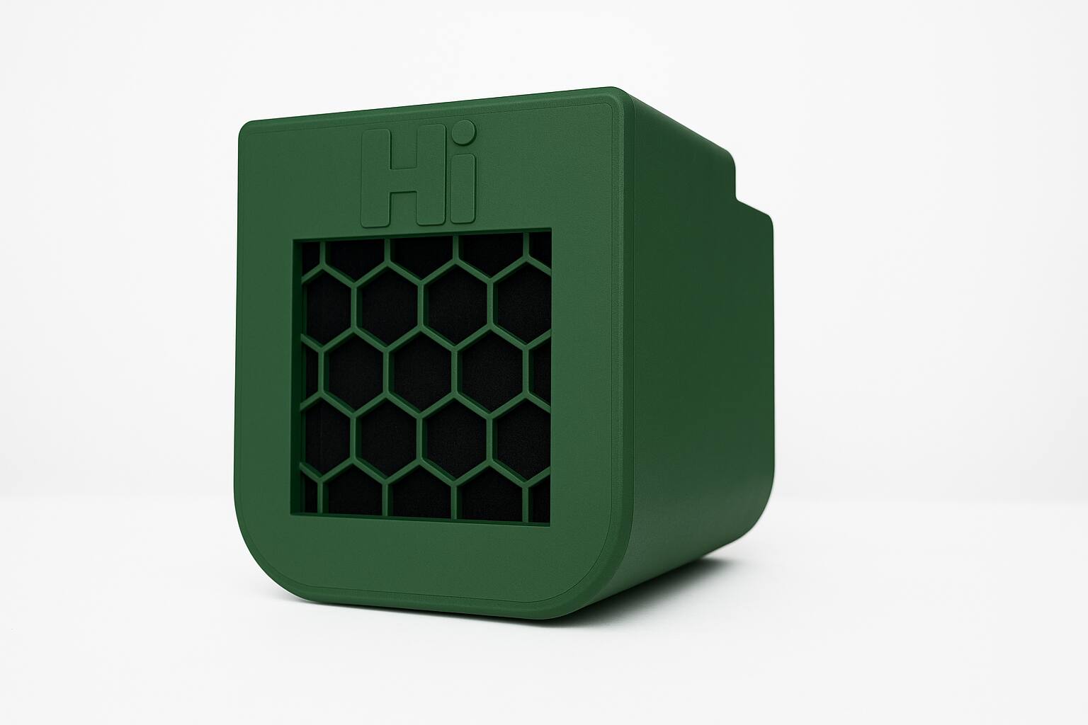 Front. Higher Innovation Inc - Air Purifier Kit Green - Green.