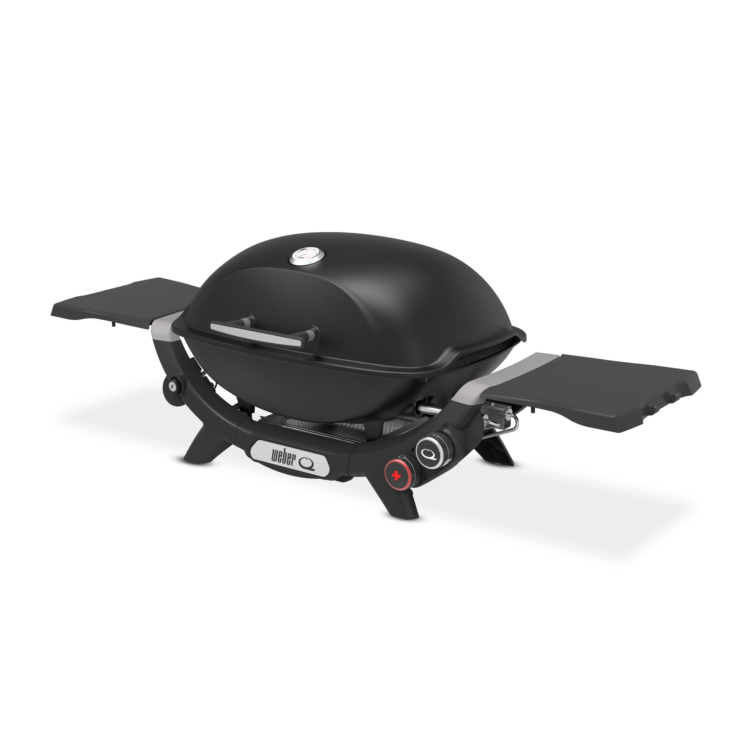 Alt View 11. Weber - Q 2800N+ liquid Propane Gas Grill - Mindnight Black.