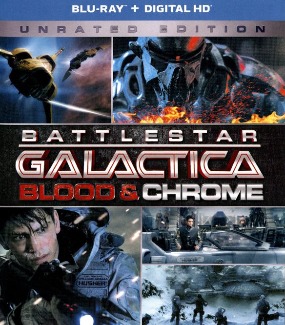  Battlestar Galactica: Blood &amp; Chrome [Includes Digital Copy] [UltraViolet] [Blu-ray] [2013]