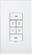 Front Standard. INSTEON - KeypadLinc 6-Button Dual-Band Dimmer - White.