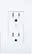 Front Standard. INSTEON - OutletLinc Relay - White.
