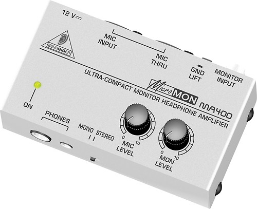 Best Buy: Behringer Micromon Monitor Headphone Amplifier MA400
