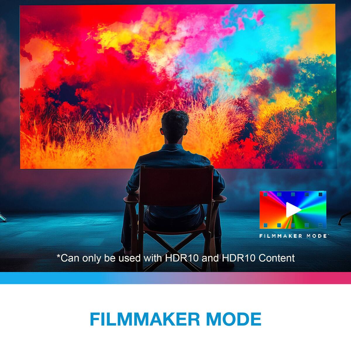 FILMMAKER MODE  
*Can only be used with HDR10 and HDR10 Content