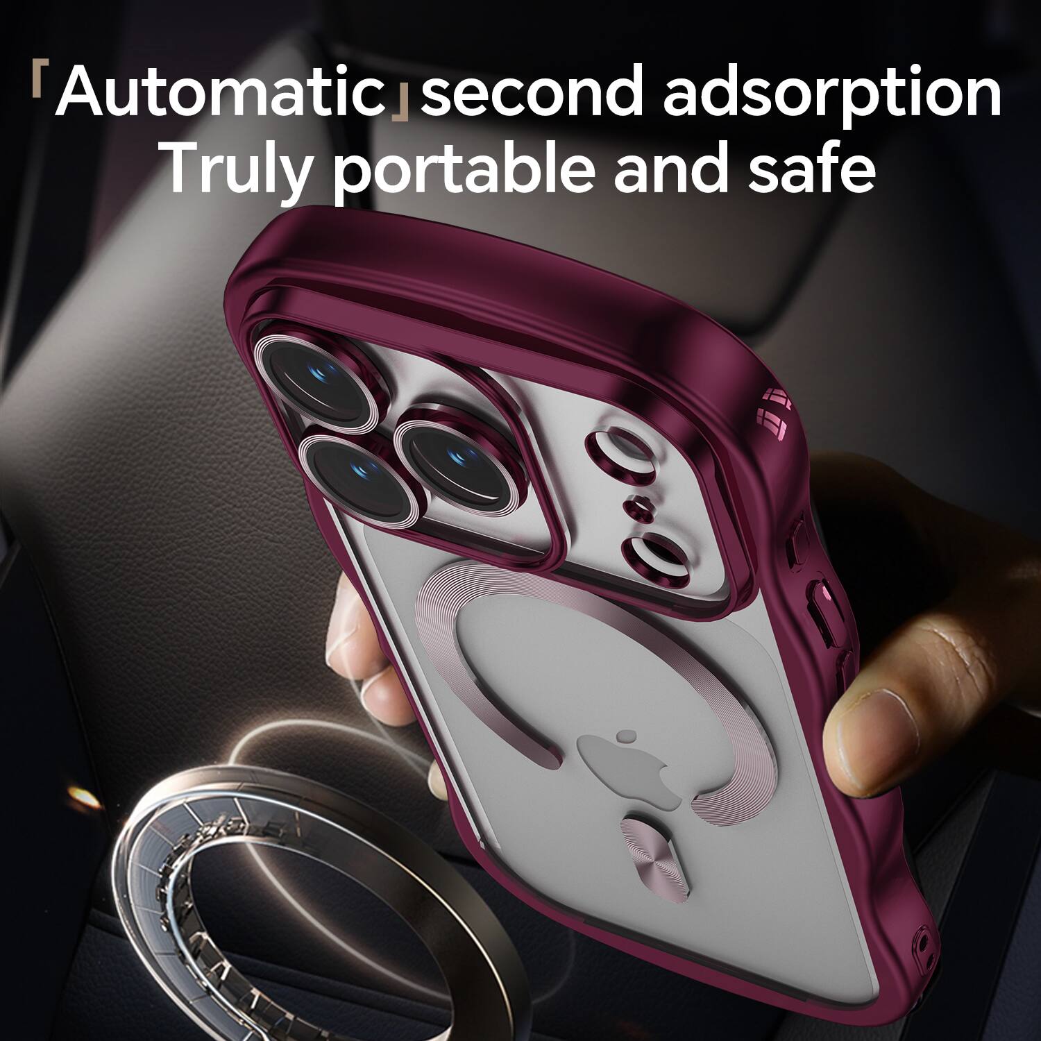 "Automatic" second adsorption  
Truly portable and safe
