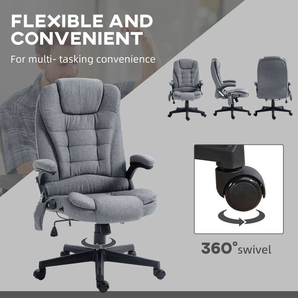 FLEXIBLE AND CONVENIENT  
For multi-tasking convenience  
360° swivel