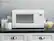 Alt View 13. GE - 1.4 Cu. Ft. Mid-Size Microwave - White.