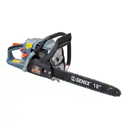 SENIX - 4QL® 49cc 4-Cycle 18" Gas Chainsaw - Blue