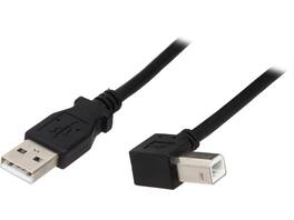 StarTech.com - USB 2.0 A to Right Angle B Cable - M/M