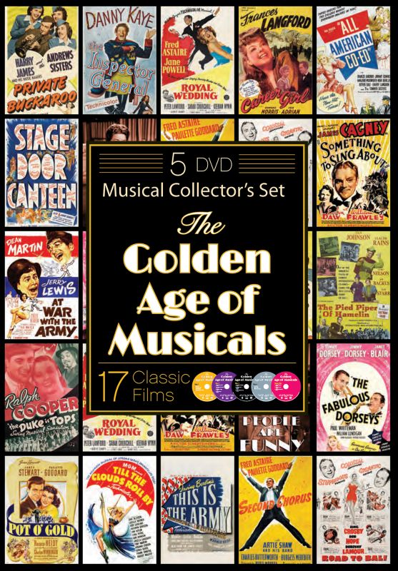The Golden Age of Musicals: 17 Classic Films [5 Discs] [DVD]