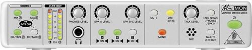 Front Standard. Behringer - Minimon Stereo Monitor Matrix Mixer.