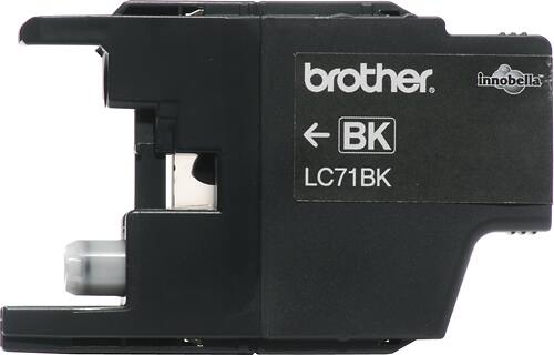 Alt View 1. Brother - LC71BK Standard-Yield Ink Cartridge - Black.