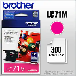 Brother - LC71M Ink Cartridge - Magenta