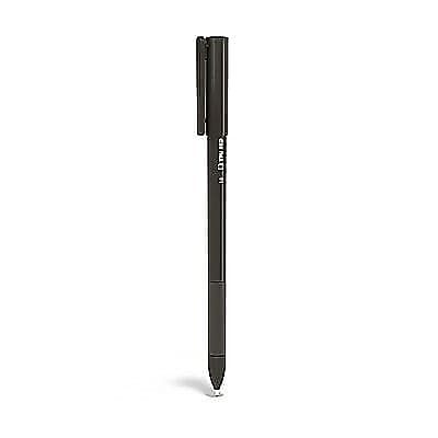 Alt View 1. TRU RED - TRU RED Ballpoint Stick Pens with Grip, Medium Point 1.0mm, Black Ink, 12 Pack - Comfortable Writing Pens for Office Use - Black.