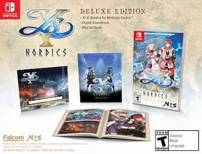 Amazon.com: Ys X Nordics Adol Christin Limited Edition