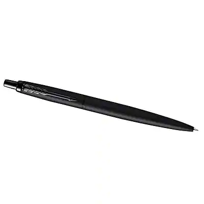 Front. Parker - Parker Jotter XL Ballpoint Pen, Medium Point, Blue Ink (2122753) - Black.