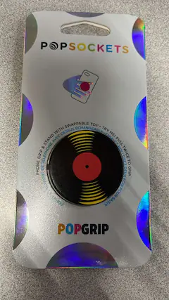 POPSOCKETS
PHONE GRIP & ONE STAND WITH SWAPPABLE TOP - TRY ME! PULL & GRIP TWICE TO PHONE GRIP.
POPGRIP