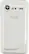 Back Standard. HTC - DROID INCREDIBLE 2 Mobile Phone - White (Verizon Wireless).