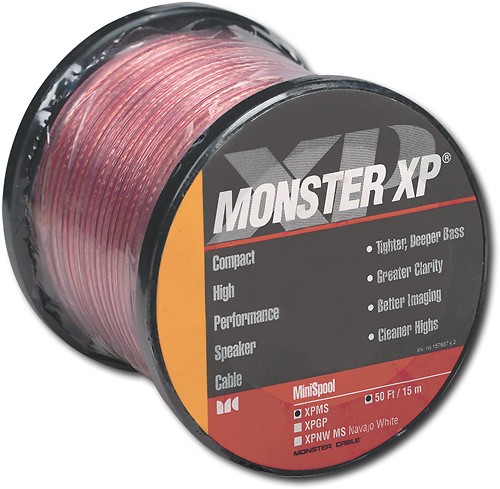 Monster Cable - XP 50' Mini Spool Speaker Cable