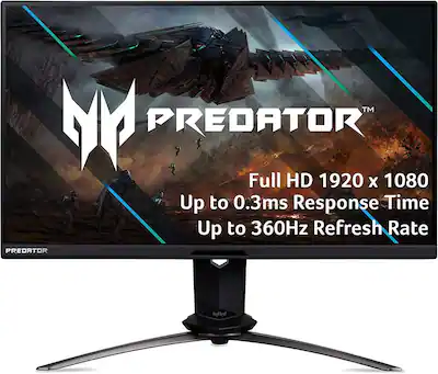 Monitor Acer Predator 360hz Predator Xb273u Acer 360hz Monitor