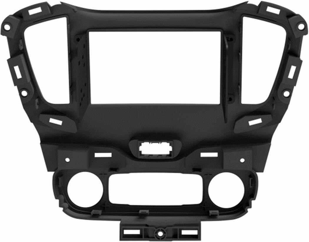 Back. Metra - Dash Kit for 2018-2024 GMC Terrain Vehicles - Matte Black.