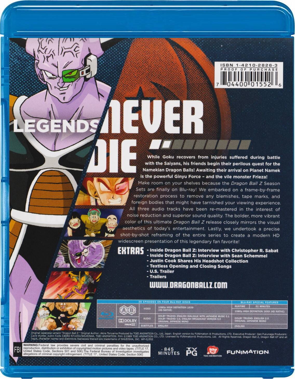 Alt View 1. Dragon Ball Z: Season 2 (Blu-ray).