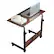 Alt View 5. Winado - 31.5" Home Side Table Sofa End Cart Laptop PC Rolling Computer Desk Stand Coffee Tray Hight Adjustable 27.5"- 37.8" - Brown.