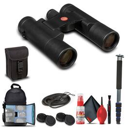 Leica - 10x25 Ultravid BR Binoculars (Black Rubber) (40253) + Basic Bundle