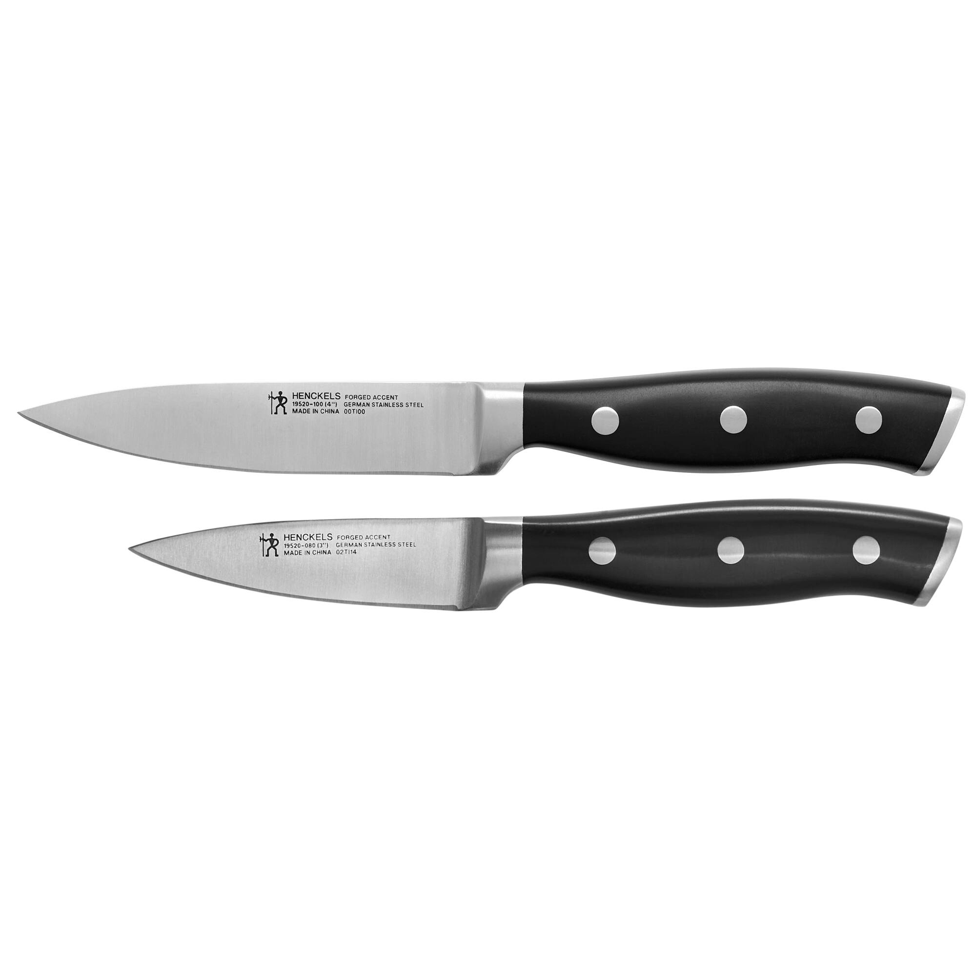 Henckels - Forged Accent 2-pc Paring Knife Set - Stainless Steel
