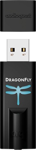  AudioQuest - Dragonfly 1.2 Digital Audio Converter - Black