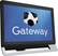 Angle Standard. Gateway - 23" Touchscreen All-in-One Computer - 4 GB Memory - 500 GB Hard Drive - Black.