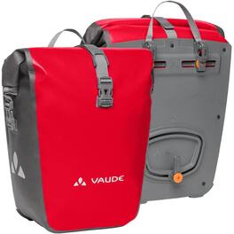 VAUDE - Aqua Back Rear Bike Bags - Red