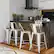 Left. Simpli Home - Rayne Metal and Wood Counter Height Stool (Set of 4) - White.