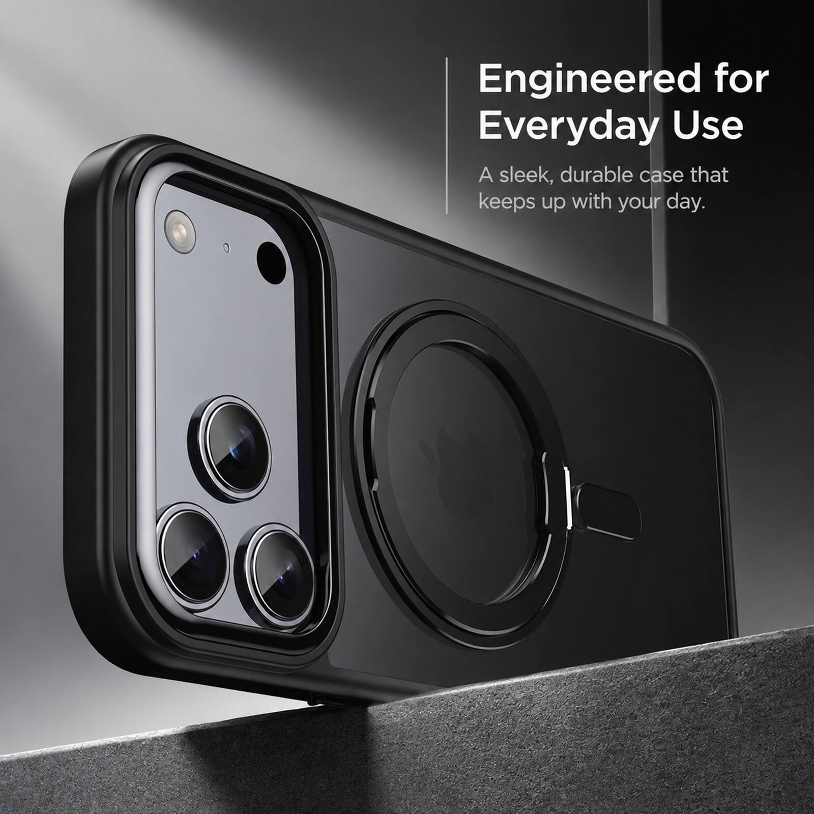 Engineered for Everyday Use  
A sleek, durable case that keeps up with your day.