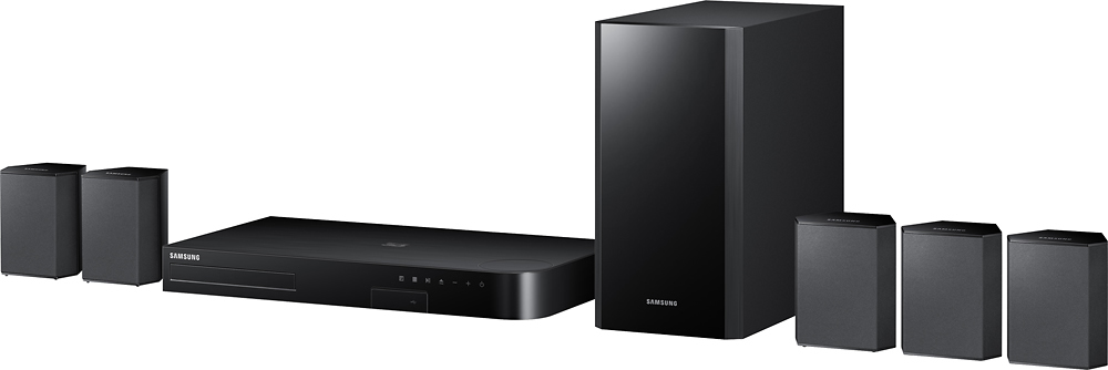 rechtdoor Gevoel Vergissing Best Buy: Samsung 4 Series 500W 5.1-Ch. 3D / Smart Blu-ray Home Theater  System Black HT-J4500/ZA