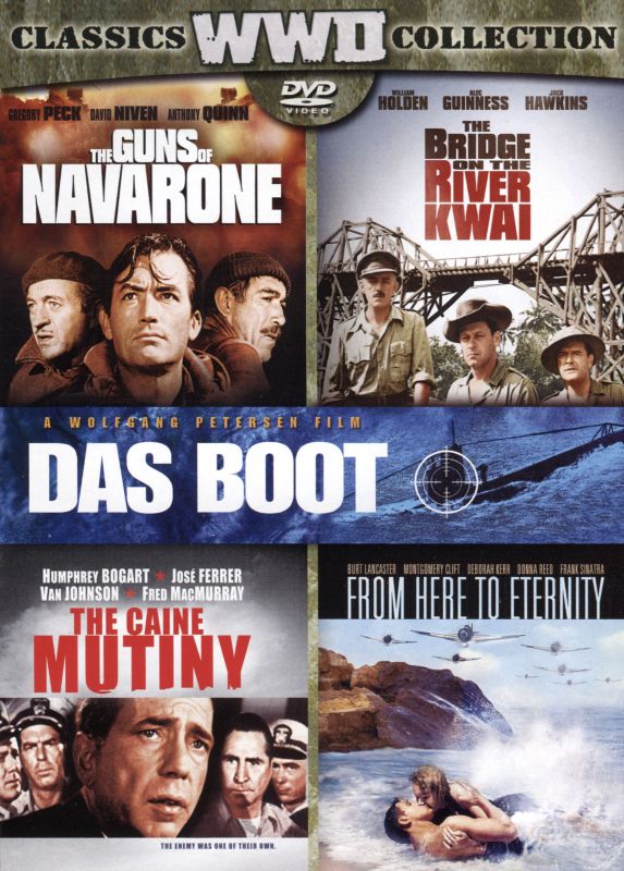 

The Bridge on the River Kwai/The Caine Mutiny/The Guns of Navarone/From Here to Eternity [DVD]