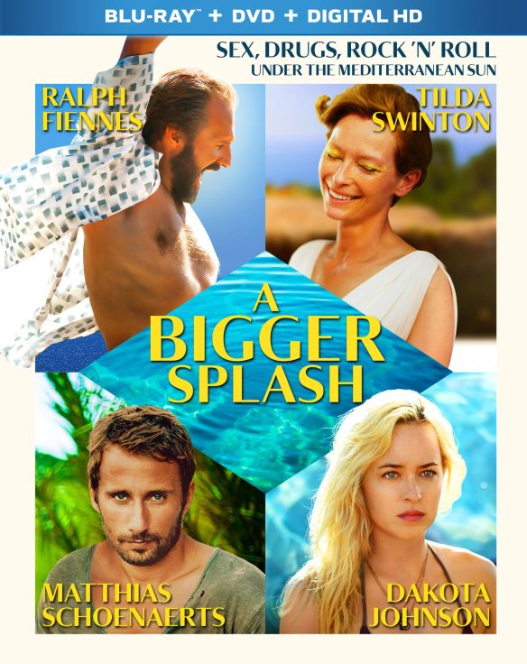  A Bigger Splash [Blu-ray/DVD] [2 Discs] [2015]