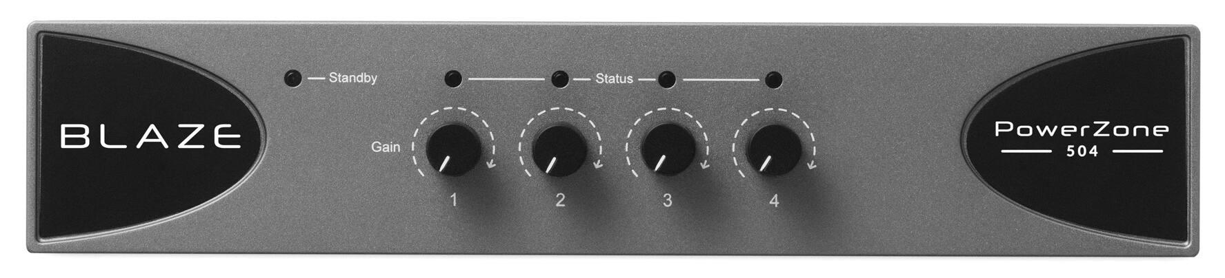 BLAZE  
Gain 1 2 3 4  
PowerZone 504  
Standby Status