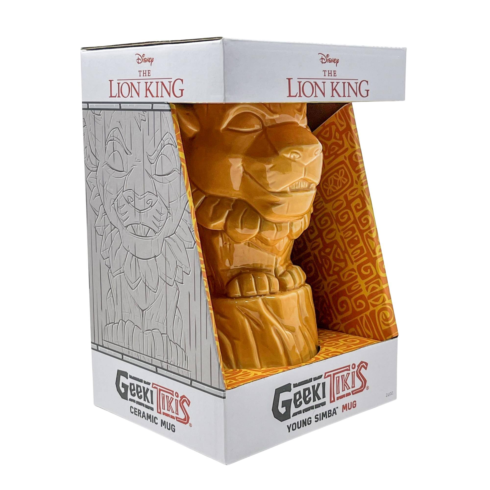 Disney THE LION KING  
Geeki Tikis  
CERAMIC MUG  
YOUNG SIMBA MUG