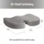 Air-Cloud Cushioning: Turn any chair into a comfort zone.