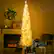 Alt View 1. Homcom - Pencil Christmas Tree - white.