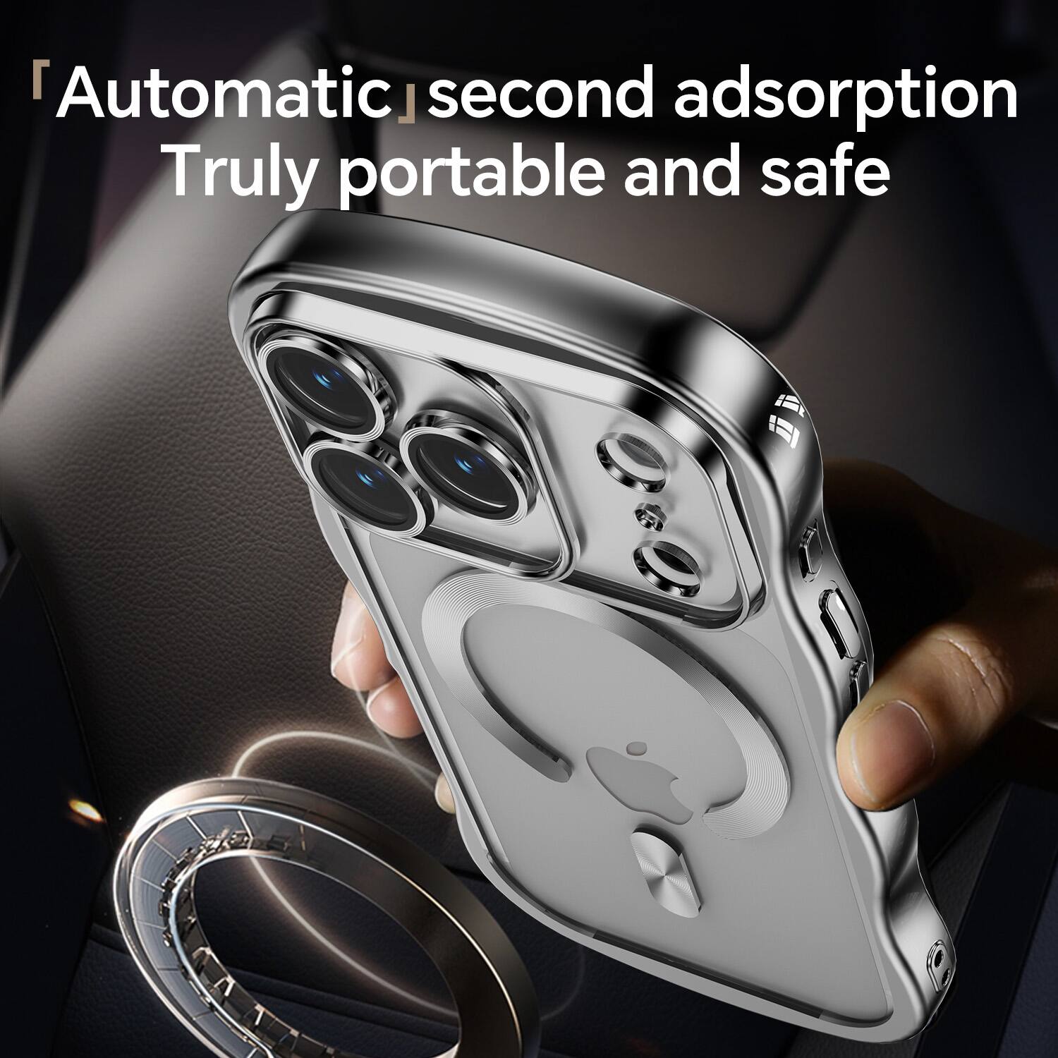 "Automatic" second adsorption  
Truly portable and safe