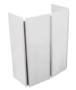 Gibraltar Hardware - Folding Light Plexi Shield for GPRDJ-2 Foundation DJ Workstation, with Translucent Front Panel for Backlighting Effects