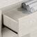 Alt View 17. CorLiving - Newport 1 Drawer Nightstand - White Washed Oak.
