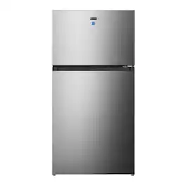 Verona - 30 in. Top Freezer Refrigerator with 18.1 cu. ft. Storage Capacity - Stainless Steel Look