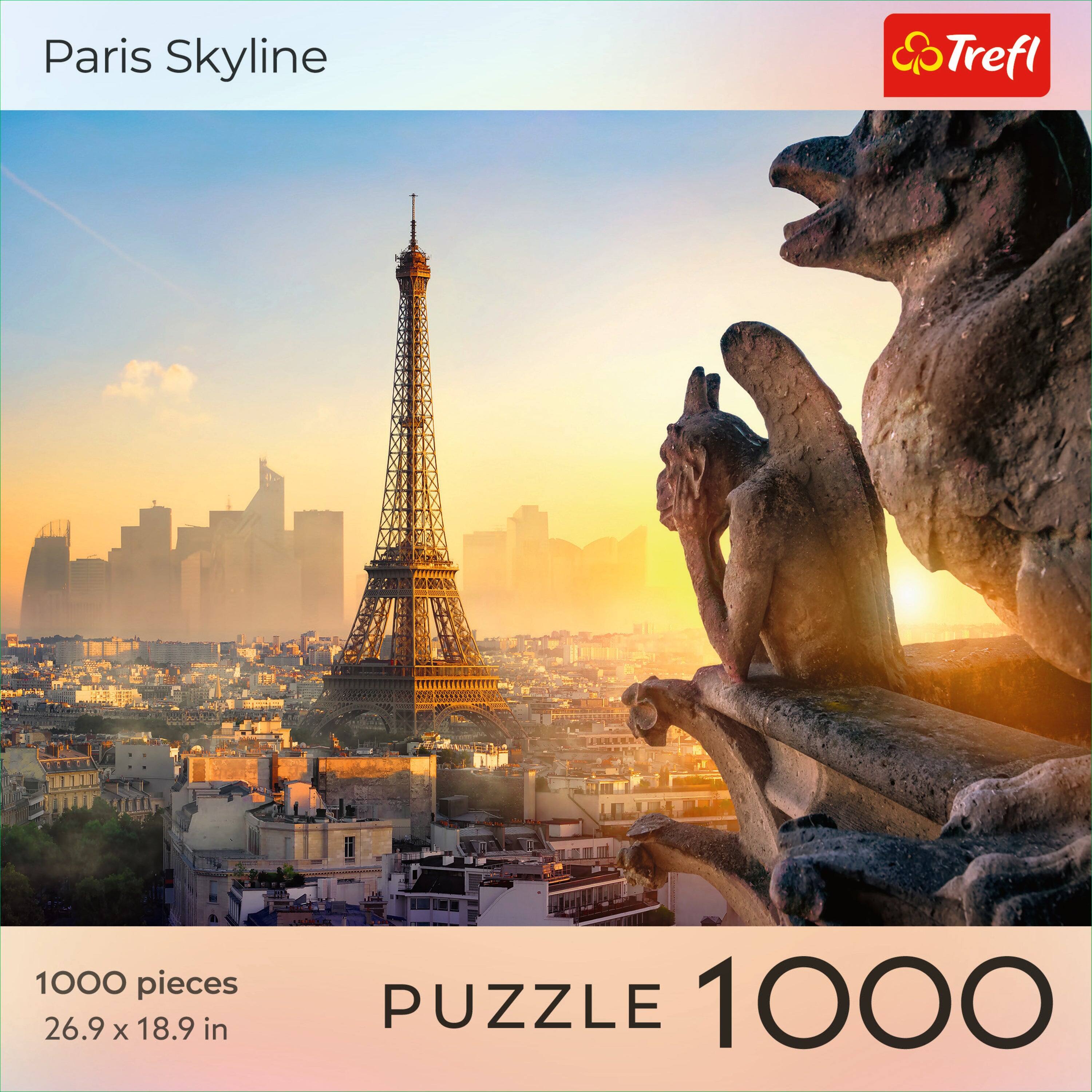 Paris Skyline  
1000 pieces  
26.9 x 18.9 in  
PUZZLE 1000  
Trefl