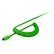 Alt View 11. Razer - PBT Keycap + Coiled Cable Upgrade Set - Green.