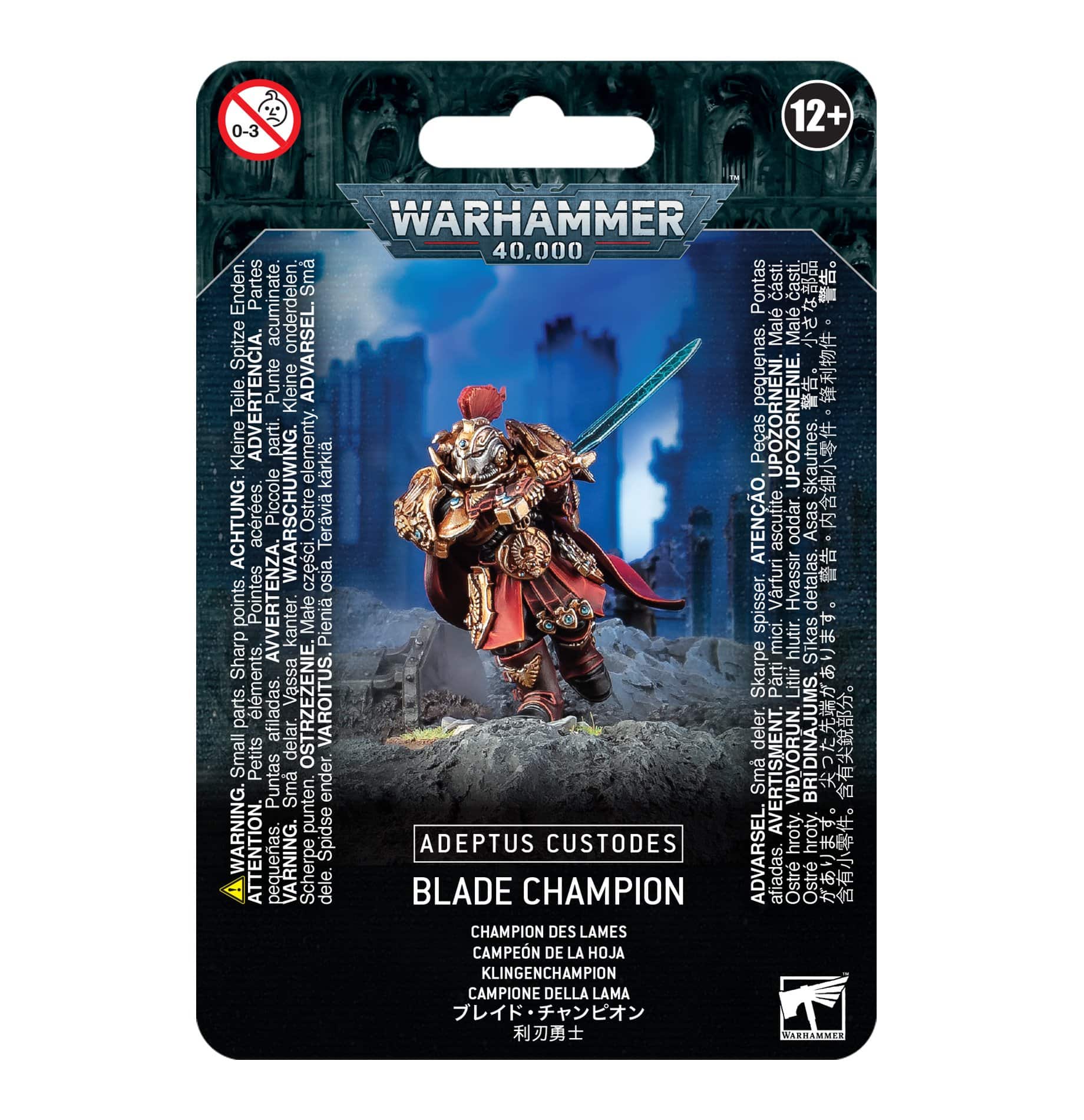 Games Workshop - Warhammer 40,000: Adeptus Custodes: Blade Champion