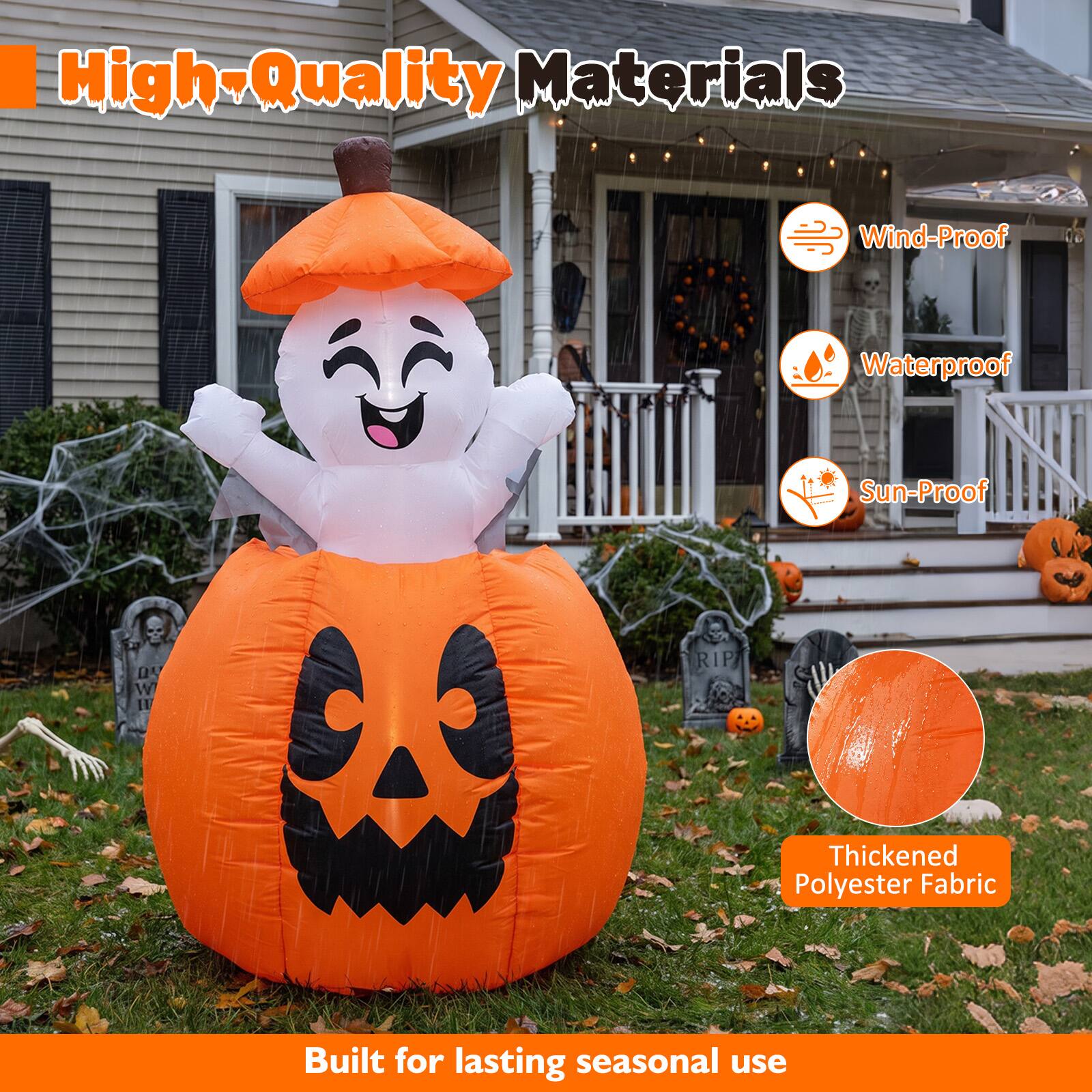 High-Quality Materials

Wind-Proof
Waterproof
Sun-Proof

Thickened Polyester Fabric

Built for lasting seasonal use